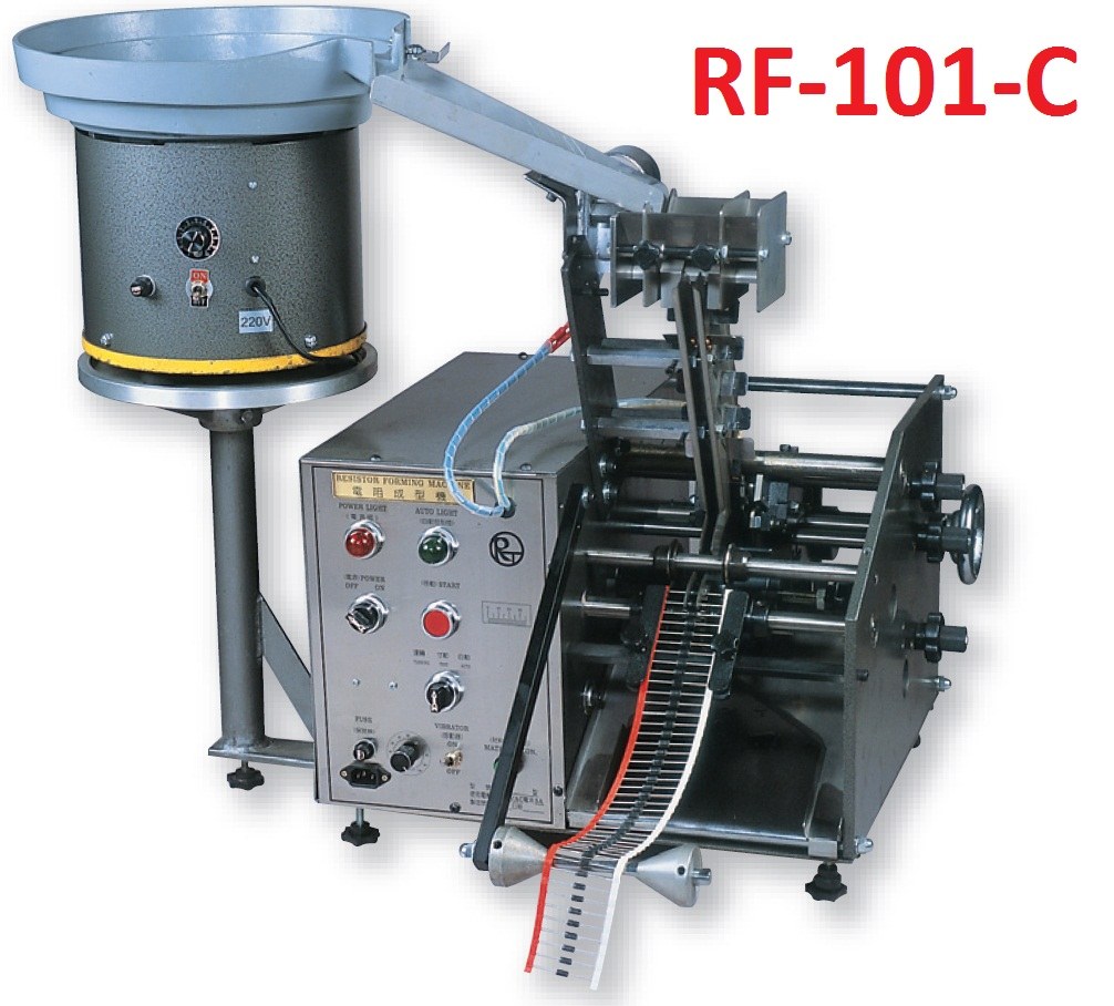 RF-101C - Axial Lead Forming Machine (Horizontal Mount with Smashing Spots)
