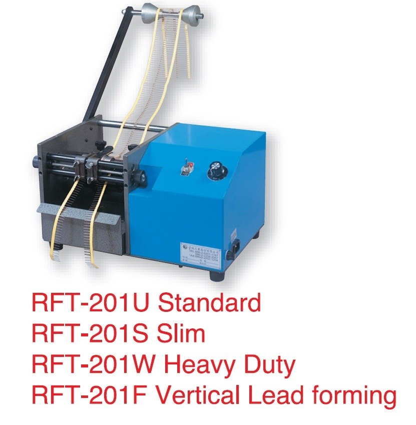 RFT-201U - Motorized Taped Axial Lead Forming Machine (U/F/S/W/L Series)