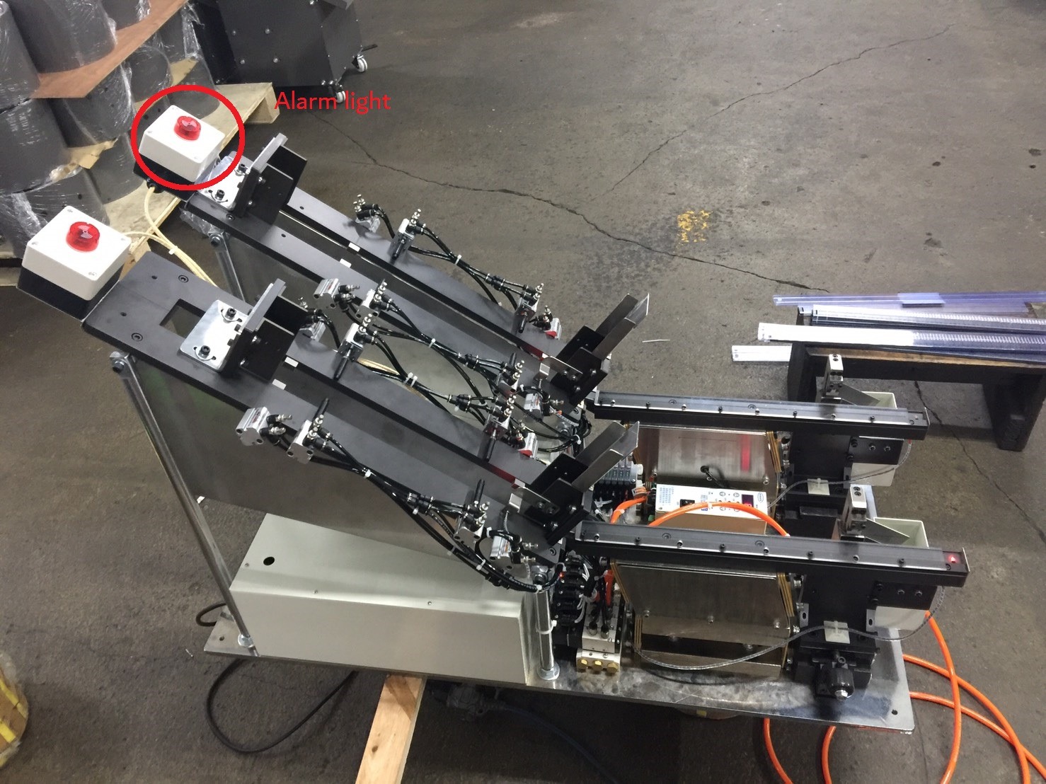 RT-720 - Tube Component Feeder And Cutter- Two Feeders
